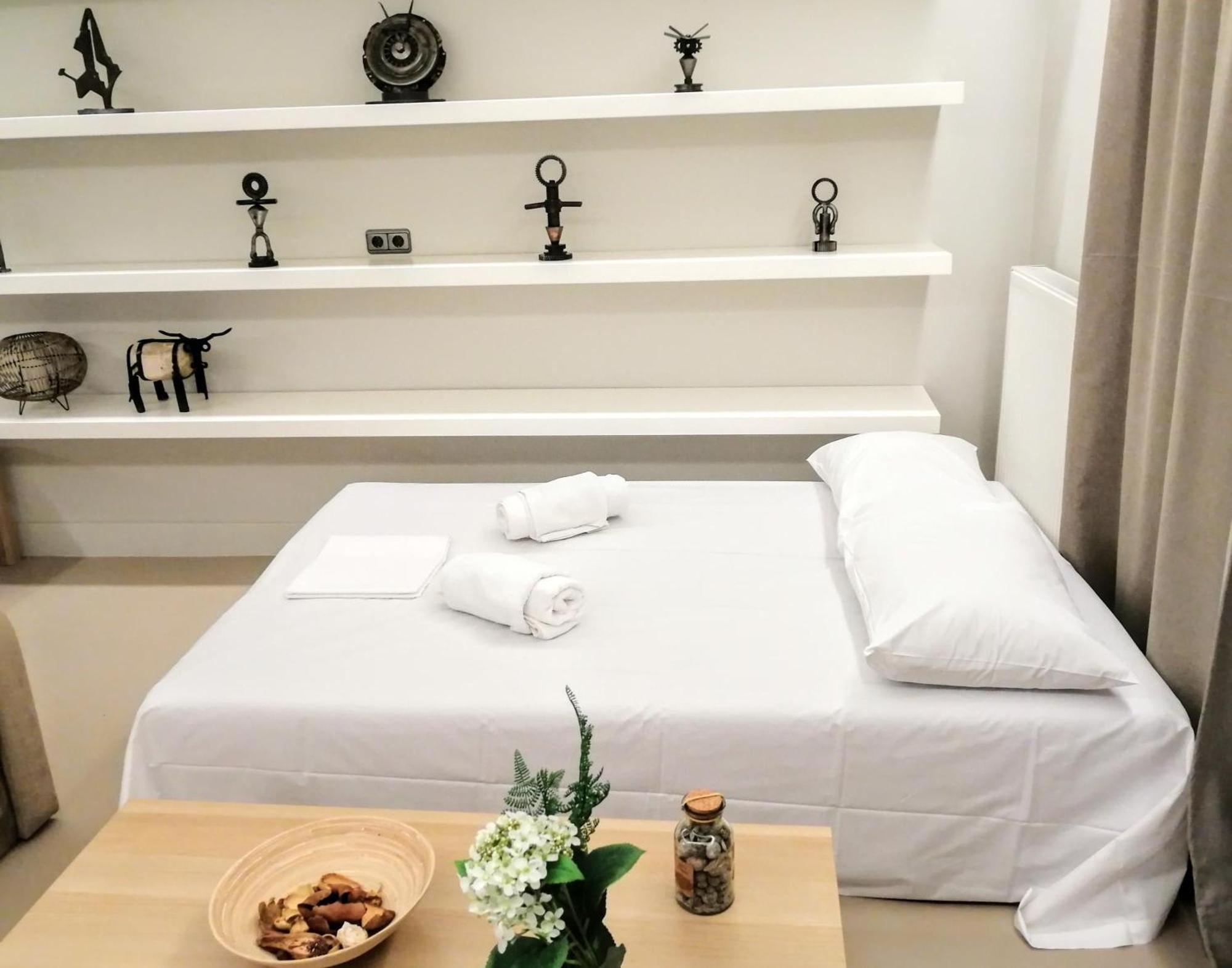 Luxurious Minimal Apartment In Acropolis Афины Экстерьер фото