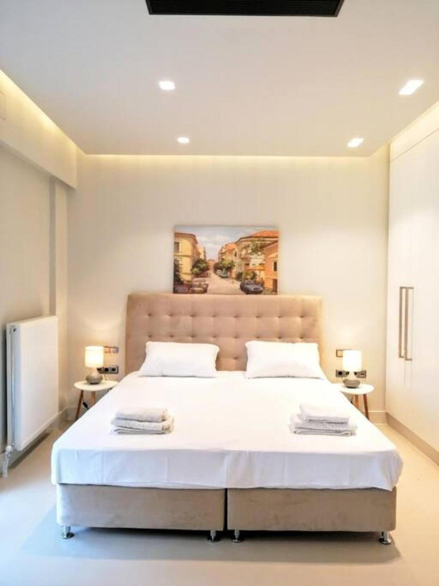 Luxurious Minimal Apartment In Acropolis Афины Экстерьер фото